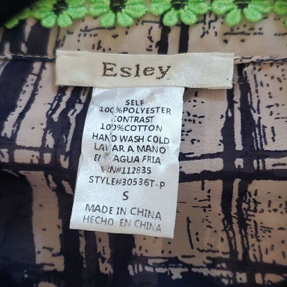 Anthropologie Esley Sheer Button Down Top - Picture 8 of 8